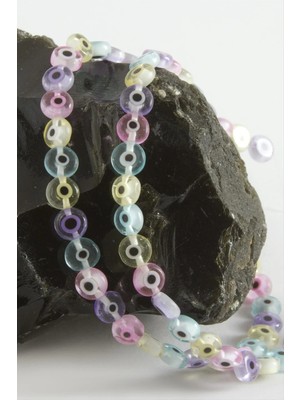 Aesco 6 mm Cam Nazar Boncuk 1 Dizi