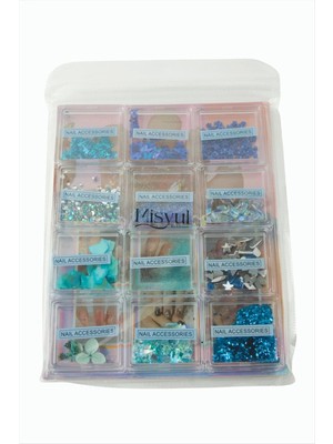 Aesco 12'li Lüks Süsleme Taşı