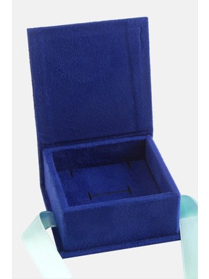 Aesco Süet Lüx Set Kolye Kutusu