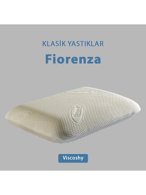 Viscoshy Fiorenza Klasik Premium Gelişmiş Ergonomik Ortopedik Visko, Lüks, Visco Yastık