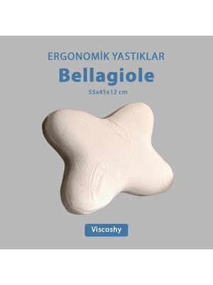 Viscoshy Bellagiole Feather Touch Premium Ortopedik Kelebek  Visko, Lüks, Visco Yastık Butterfly