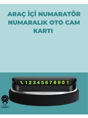 Aesco Mey Ithalat® Fosforlu Numara Göstergesi