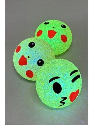 Aesco 9 cm Emoji Işıklı Biblo 1 Adet