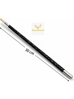 Aesco Mey Ithalat® 30 cm Siyah Payetli Sigara Tutacağı – 1920’LER Gatsby Parti Aksesuarı