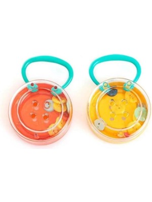 Aesco Mey Ithalat® Düğme Çıngırak 2'li 4118, Bebekler Için Çıngırak