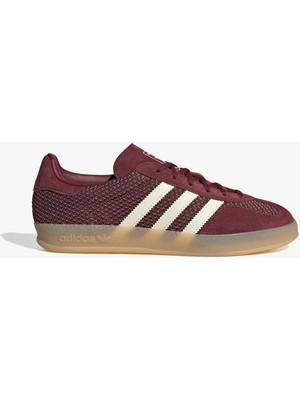 Adidas Gazelle Indoor Kadın Bordo Spor Ayakkabı.-
