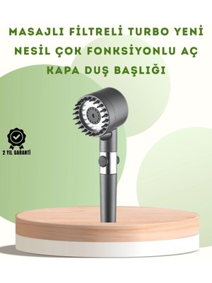 Aesco Mey Ithalat® Banyo Için Filtreli Duş Başlığı Pratik Kullanım