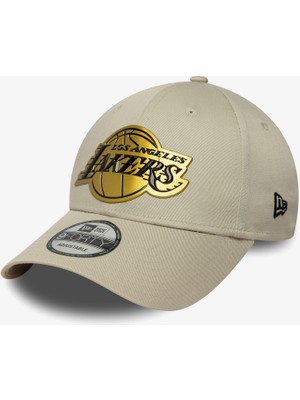 New Era Metallic 9forty Loslak Unisex Bej Şapka.-