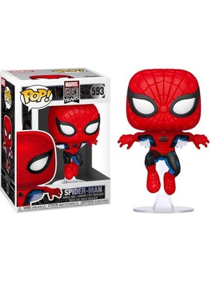 Funko Pop Marvel 80 Years Spider-Man İlk Görünüm 7 Boyutlu DC Karakter Figürü