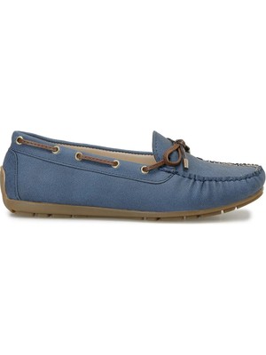 Polaris 327020.Z 6fx Mavi Kadın Loafer