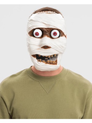 Aesco Mey Ithalat® Sallanan Yaylı Oynar Gözlü Mumya Maskesi