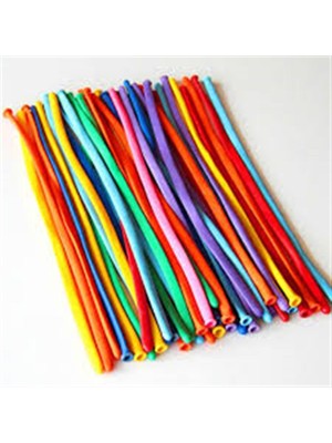 Balonevi Sosis Balon (10 Adet) Renkli Ve Dayanıklı Eğlenceli Parti Malzemesi