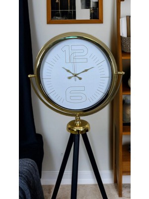 Aesco Mey Ithalat® Gold Noble Radiance Tripod Ayaklı Saat