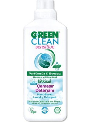 Aesco Mey Ithalat®   Sensitive Parfümsüz Bitkisel Çamaşır Deterjanı 1000 ml