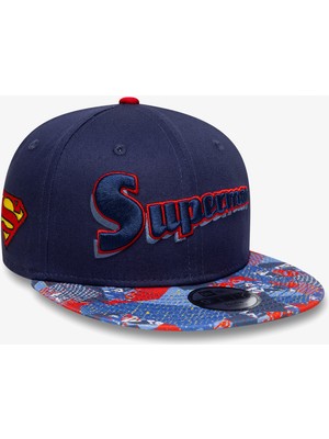 New Era Dc 9fifty Superman Çocuk Lacivert Şapka.-