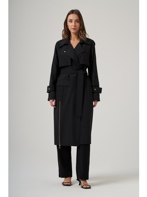 Nuss 6045 Etekği Fermuar Detaylı Kap