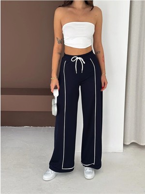 Win Moda Modal Eşofman Altı Paça Biyeli Yandan Pileli Model - 6236