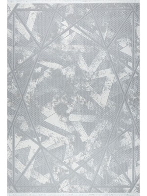 Sere Serpe Modern Doğal Taban Saçaklı Salon Koridor Mutfak Çocuk Oturma Odası Halı Yolluk 7132 L.grey