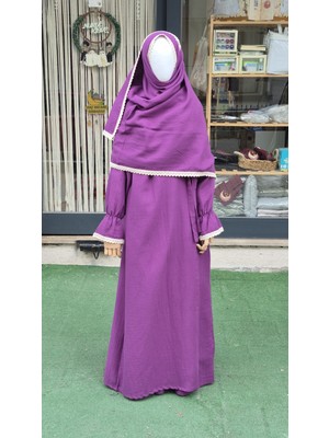 Nurul Kisve Müslin Namaz Elbisesi ve Başörtü