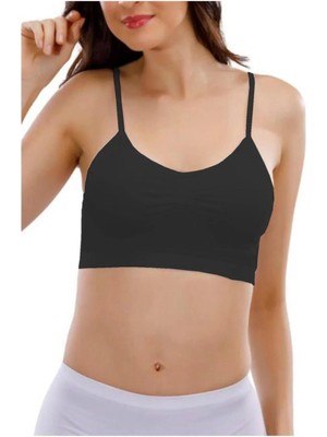 Layza Form 15000 Ip Askılı Dikişsiz Çıkarılabilir Pedli Büstiyer Sütyen Yarım Atlet