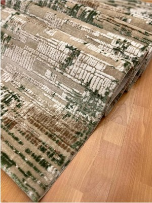 Mevlana Bazaar Modern Soyut Desenli 80 x 300 Yün Halısı
