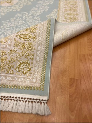 Mevlana Bazaar Çini Motifli Dekoratif 200 x 300 Yün Halı