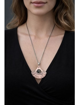 Gönülden Tasarım Taş Görünümlü Kadın Kolye