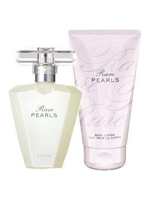 Avon Rare Pearls EDP 50 Ml Kadın Parfüm ve Vücut Losyonu Odunsu Çiçeksi Koku