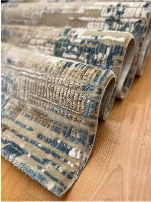 Mevlana Bazaar Modern Soyut Desenli 80 x 300 Yün Halısı