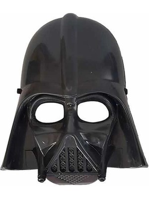 Aesco Mey Ithalat® Yıldız Savaşları Star Wars Maskesi Darth Vader Maskesi Siyah Renk