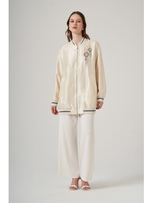 Nuss 6038 Taş Işlemeli Jakar Bamber Kap