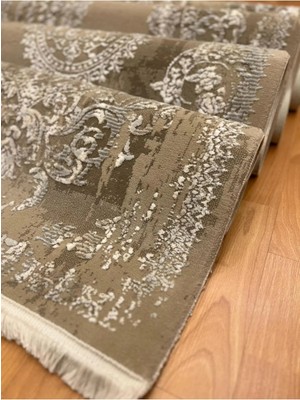 Mevlana Bazaar Damask Desenli 80 x 300 Yün Yolluk