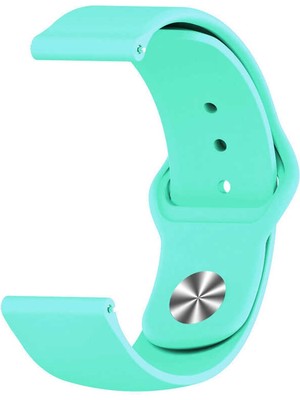 Gpack Fossil Sport Watch 43MM Kordon Kayış Mat Silikon 22/KRD11E Turkuaz