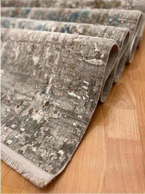 Mevlana Bazaar Mermer Desenli 80 x 300 Yün Yolluk