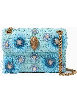 Kurt Geiger Kensington Raffia Effect Mini Zincir Askılı Kadın Çapraz Çanta