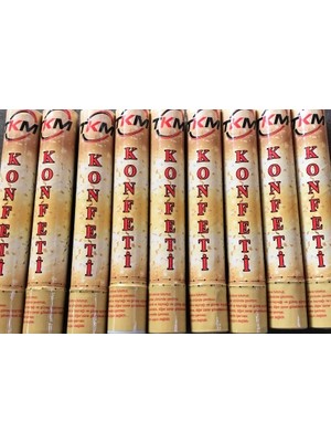 Ethab Ticaret Konfeti Karnaval Metalik Renkli 30CM (4457)