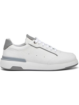 Tergan Beyaz Hakiki Deri Erkek Sneaker - E25I1AY57316-A26