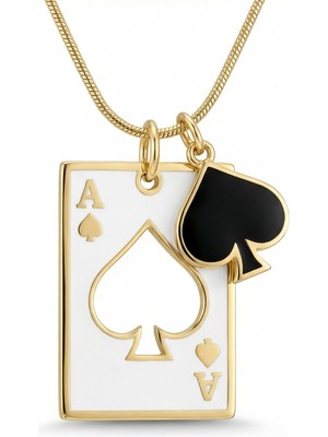 Winners Jewels Maça Ası Şans Kolye Ucu