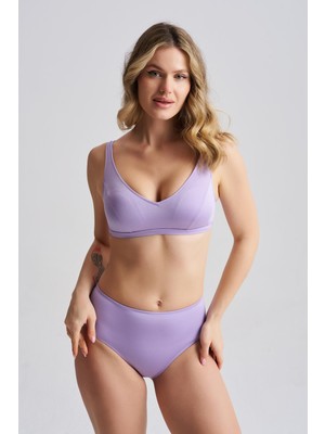 AQUAVİVA Aquaviva Kadın Fiorella Ayar Askılı Bikini Takımı Lila
