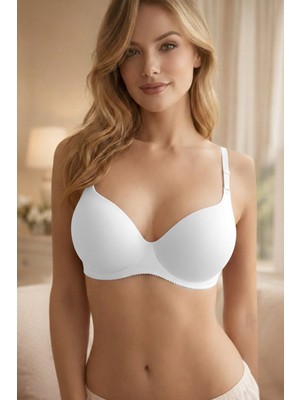 Merry See Dikişsiz Balensiz Lazer Kesim Izbırakmaz Görünmez Push Up Sütyen