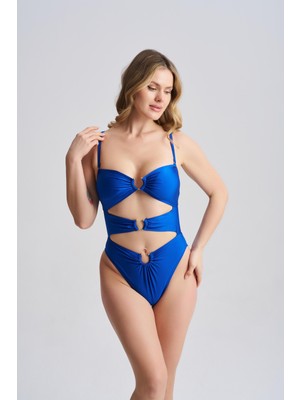 AQUAVİVA Aquaviva Kadın Lorenza Halka Detaylı Mayo Saks