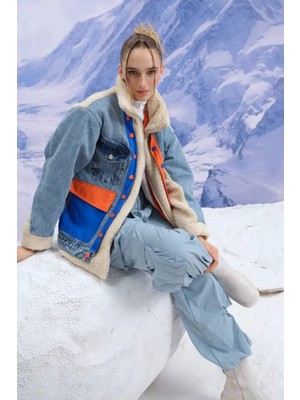 Vintage Kürklü Unisex Ceket