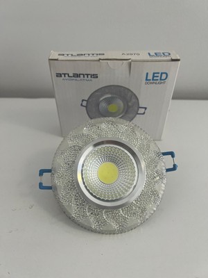 Genel Atlantis Dekoratif Cam Spot Ledli 6W