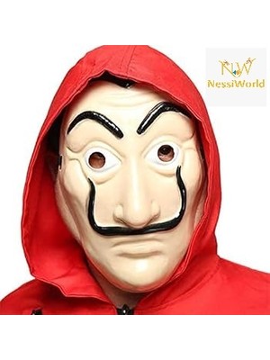 Gray Line Gry La Casa De Papel Salvador Dali Maskesi Orjinal Ithal Ürün Nel1