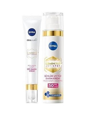 SHC4200 LUMINOUS630 Karşıtı Gündüz Yüz Kremi 40ML LUMINOUS630 Koyu Halka Karşıtı Göz Kremi 15ML