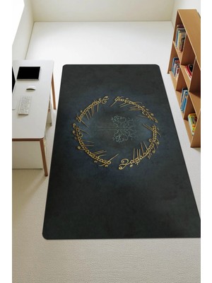 Dolce Mariee Modern Dijital Baskı Kaymaz Taban Çocuk ve Genç Odası Halısı H0542