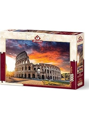 SHC4200 Puzzle Colosseum'da Gün Batımı 1000 Parça Puzzle