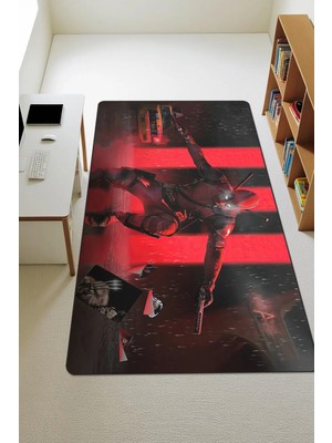 Dolce Mariee Modern Dijital Baskı Kaymaz Taban Çocuk ve Genç Odası Halısı H0565