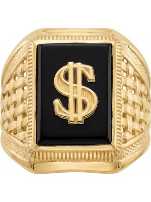 Winners Jewels Dolar Şans Başarı Yüzüğü