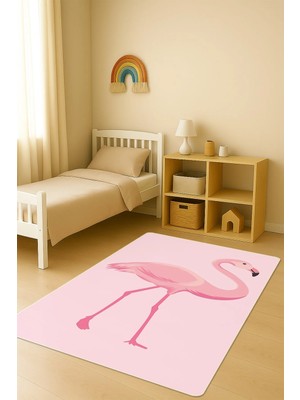 Dolce Mariee Modern Dijital Baskı Kaymaz Taban Çocuk ve Genç Odası Halısı H0795